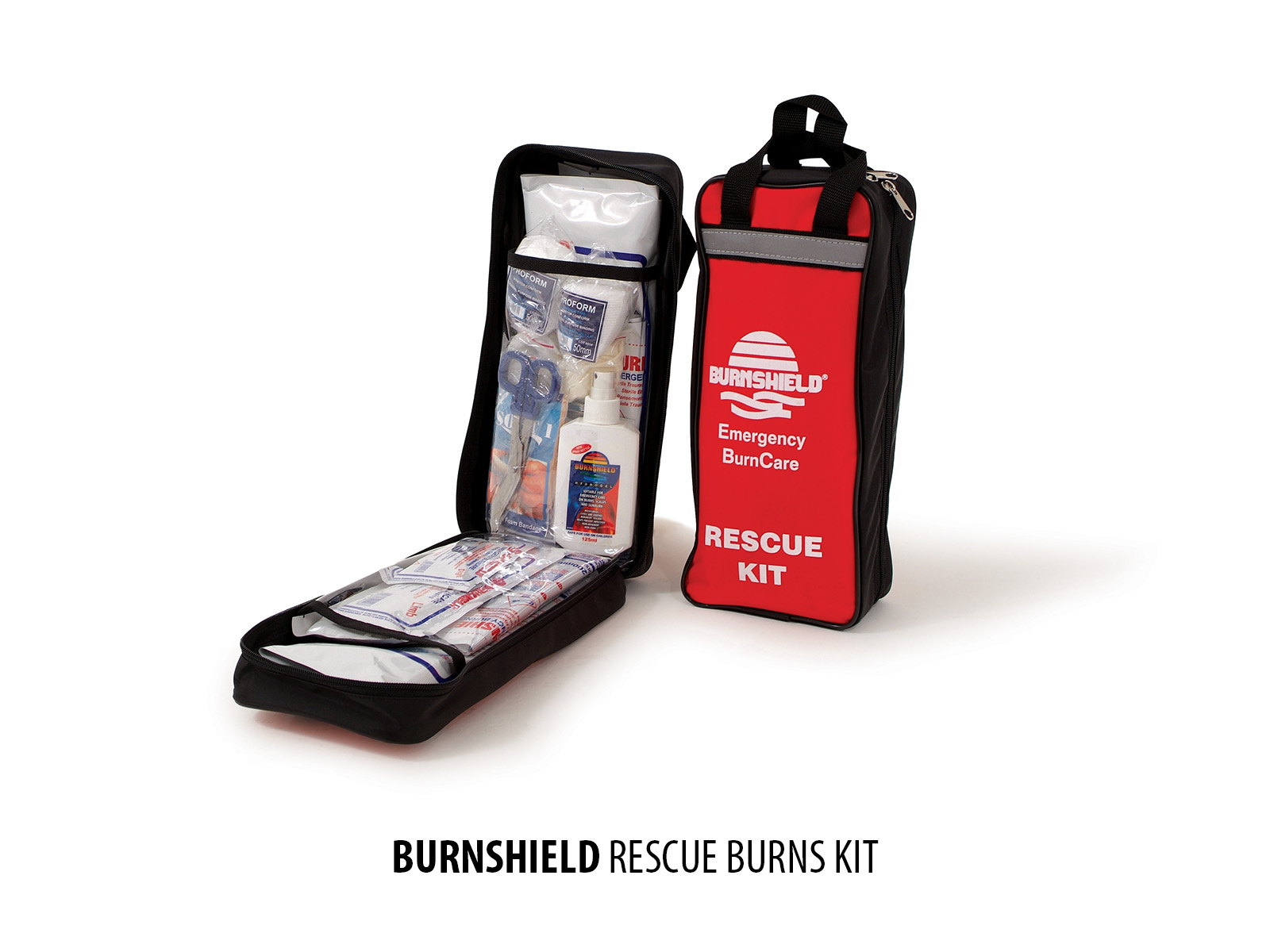 burnshield rescue burns kit