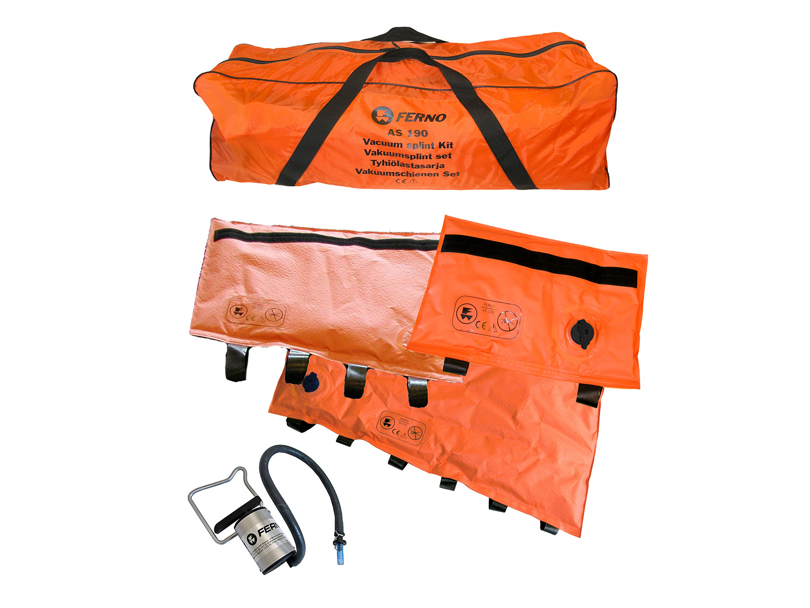 img er as190 vacuum splint set hi