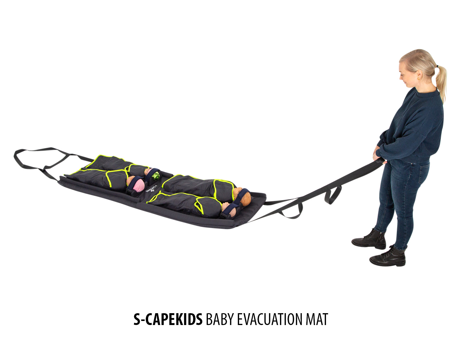 s capekids evac mat in use