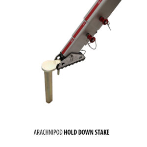 arachnipod hold down stake